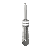 DR5.2 - Сверло с внутренней подачей раствора 5.2 мм (титан)  (4680) 
